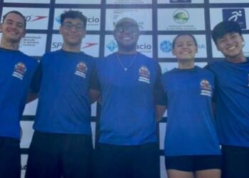 Caraguatatuba participa de etapa do Circuito Brasileiro de Maratona Aquática e nadadora alcança 2ª colocação