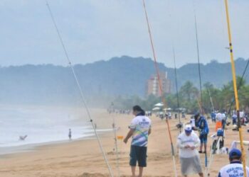 Caraguatatuba recebe prova de pesca e homenageia atleta Vilma Domiciano