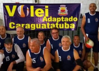 Caraguatatuba termina com título e vice em torneio de Vôlei Adaptado em Paraibuna