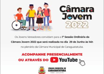 Câmara Jovem: 1ª Sessão Ordinária do ano acontece na quarta-feira(29)