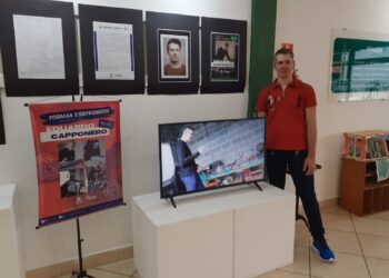 Aluno surdo das Oficinas Culturais, Eduardo Capponero lança exposição ‘Formas e Expressões’
