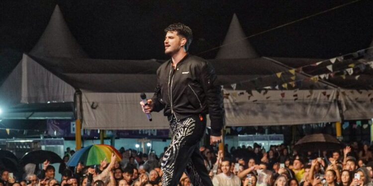 São João na Praia Bertioga atrai cerca de 50 mil pessoas