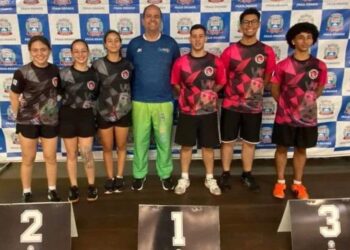 Mesatenistas de Bertioga conquistam pódio nos Jogos Regionais e se classificam para Abertos do Interior