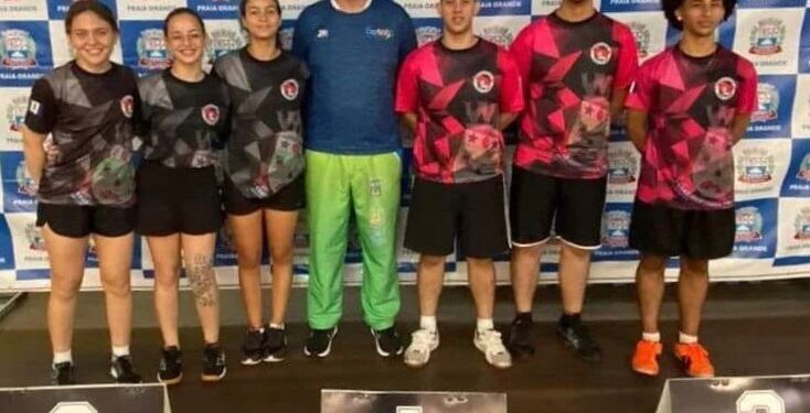 Mesatenistas de Bertioga conquistam pódio nos Jogos Regionais e se classificam para Abertos do Interior