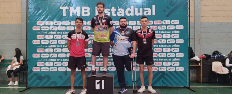 Caraguatatuba conquista duas medalhas de bronze no Ranking Paulista de Tênis de Mesa