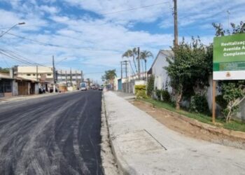 Prefeitura de Caraguatatuba finaliza pavimentação asfáltica na Avenida Aristides Anízio dos Santos