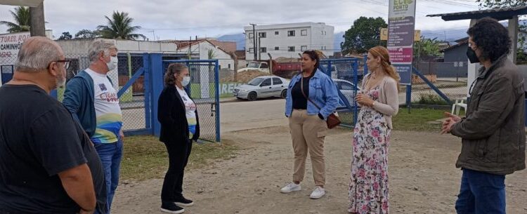 Secretaria de Meio Ambiente recebe associação sebastianense em visita ao Ecoponto Golfinhos