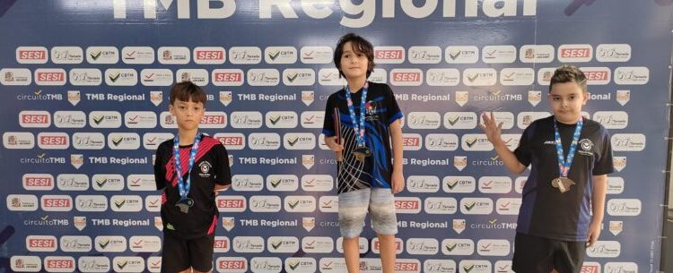 Caraguatatuba conquista cinco títulos na 5ª Etapa da Liga Vale Paraibana de Tênis de Mesa