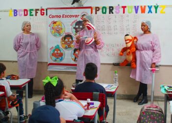 Ação de saúde bucal nas escolas municipais realiza mais de 3000 atendimentos