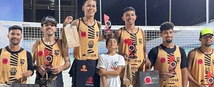 Caraguatatuba conquista título e dois vices em competição de Futevôlei em São José dos Campos