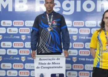 Caraguatatuba conquista nove medalhas em nova etapa da Liga Vale Paraibana de Tênis de Mesa