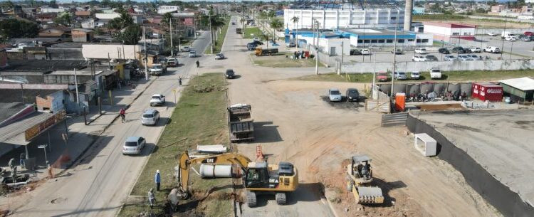 Prefeitura de Caraguatatuba trabalha no recapeamento, drenagem, pavimentação e duplicação na Av. José Geraldo Fernandes