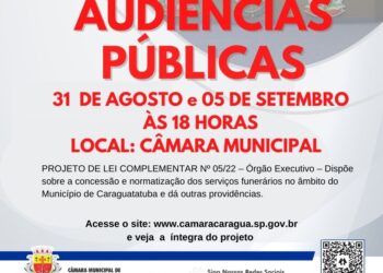 Câmara promove audiências públicas para discutir projeto de lei de concessão e normatização do serviço funerário