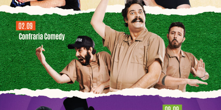 *Serramar Shopping recebe Stand Up Comedy gratuito toda sexta-feira de 19 de agosto a 23 de setembro*    