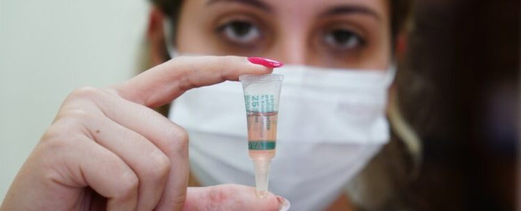 Vacinação contra Paralisia Infantil atinge 41,57% e pode ser aplicada nas Unidades Básicas de Saúde de Caraguatatuba