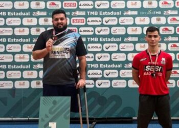 Atleta de Caraguatatuba conquista 1° lugar na III Etapa do Ranking Paulista de Tênis de Mesa