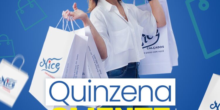 *Nice Calçados abre “Quinzena do Cliente” a partir da desta segunda-feira (5/9)* 