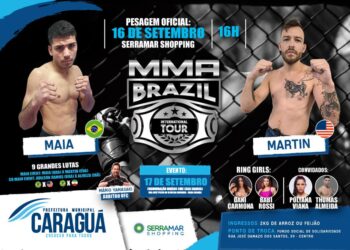 *Serramar Shopping recebe nesta sexta-feira grandes ídolos para a ‘pesagem’ do MMA Brazil Internacional Tour* 
