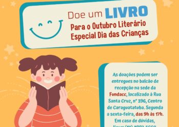 Fundacc faz campanha para arrecadação de livros para ações do ‘Outubro Literário: Especial Dia das Crianças’