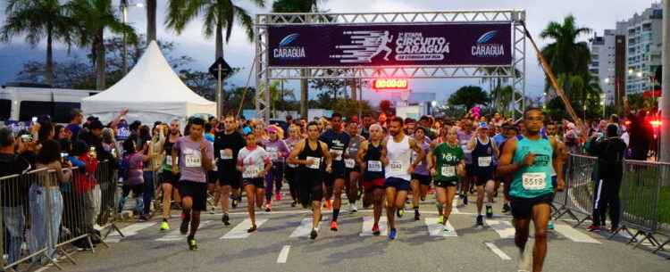 Inscrições da 3ª Etapa do Circuito de Corrida de Rua de Caraguatatuba começam na segunda-feira