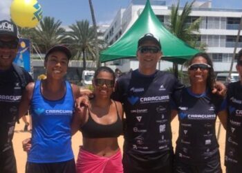 Caraguatatuba fica entre as 10 melhores do Brasil após etapa do Circuito de Vôlei de Praia