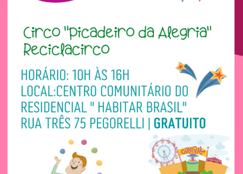 ‘Outubro Literário: Especial Mês das Crianças’ promove atividades gratuitas no bairro Pegorelli