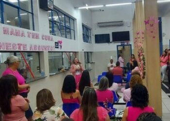 Palestra encerra Campanha do Outubro Rosa no Paço Municipal de Caraguatatuba