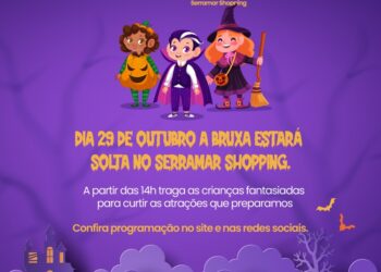 ‘Happy Halloween Serramar Shopping’