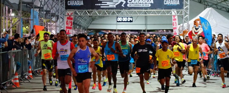 3ª etapa do Circuito de Corrida de Rua de Caraguatatuba reúne mais de 1,2 mil atletas