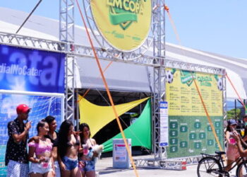 Estreia do Brasil na Copa do Mundo será de festa na “Arena Caraguá em Copa”