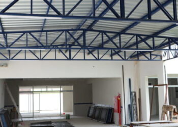 Obras de construção do CEI/EMEI Golfinhos entram na reta final