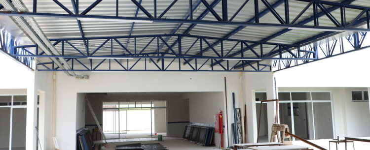 Obras de construção do CEI/EMEI Golfinhos entram na reta final