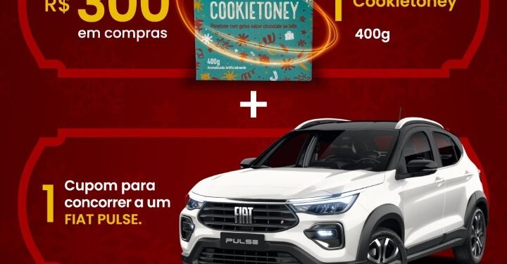 Serramar Shopping investe R$ 700 mi na Campanha Natal dos Ursos que segue até 25 de dezembro com sorteio de 01 carro FiatPulse 0Km
