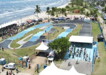 Final do Campeonato Paulista de BMX reúne atletas de 26 cidades em Caraguatatuba