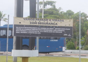 Prefeitura de Caraguatatuba prioriza segurança e fecha estacionamentos nas orlas do Centro e Martim de Sá para o Réveillon