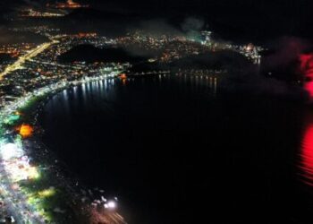 Virada do Ano em Caraguatatuba será comemorada em cinco locais com 4 toneladas de fogos sem estampido