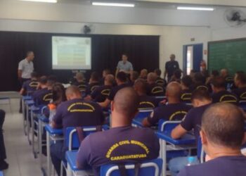 GCMs de Caraguatatuba participam de integração com Polícias Ambiental e Rodoviária