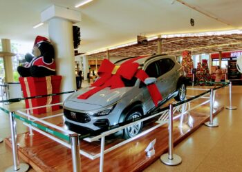 Moradora de São Sebastião ganha carro FiatPulse 0 Km no sorteio da Maior Campanha de Natal de Todos os Tempos do Serramar Shopping