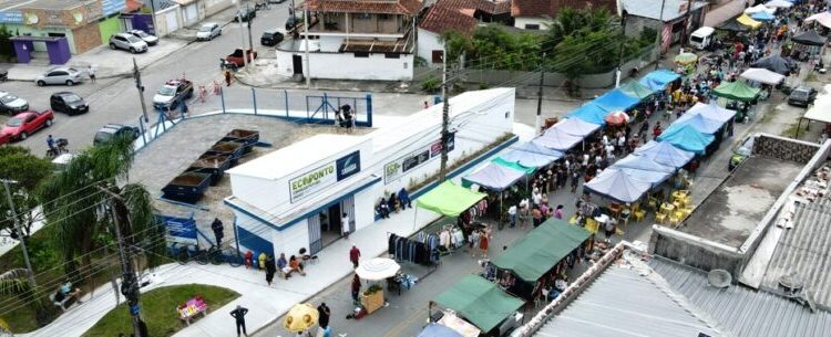 Prefeito de Caraguatatuba inaugura quarta unidade do Ecoponto, desta vez no bairro Tinga