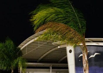 Defesa Civil alerta para ventos de 74 km/h e acumulado de chuvas de 120 mm a partir desta segunda