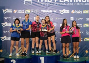 Mesatenistas de Bertioga conquistam título inédito em campeonato brasileiro
