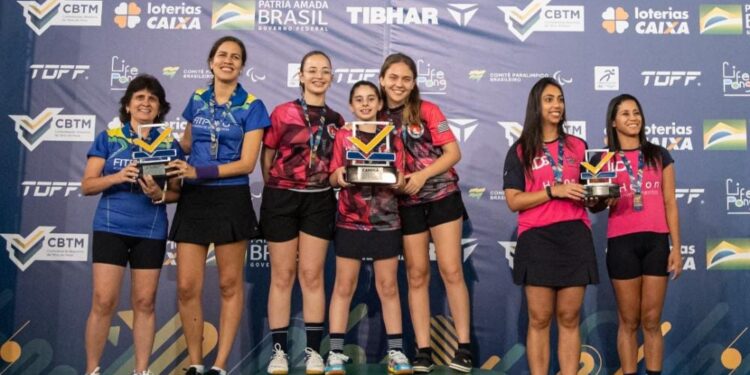 Mesatenistas de Bertioga conquistam título inédito em campeonato brasileiro