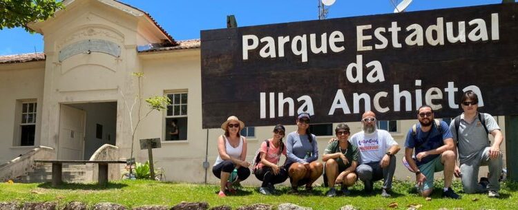 Equipes de educação ambiental realizam intercâmbio de experiências no Parque Estadual da Ilha Anchieta