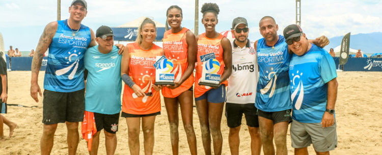 Arena Verão Esportiva movimenta Praia do Indaiá no fim de semana