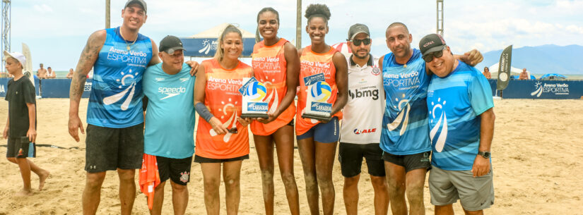 Beach Tennis é uma das atrações que movimentam o festival Na Praia