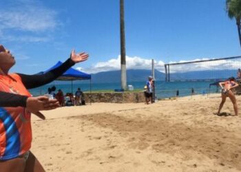 Arena Verão 2023 tem Campeonato de Vôlei de Praia com participação de 32 duplas de Caraguatatuba e região