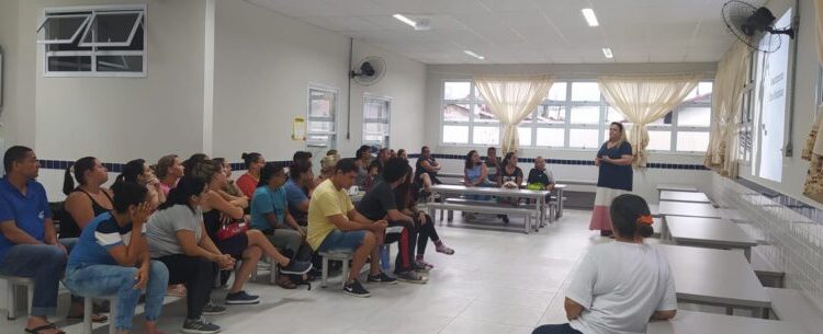 Departamento Ético Disciplinar orienta 28 funcionários de escola do Pegorelli