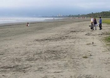 Caraguatatuba amanhece limpa e organizada após festas de Réveillon