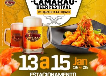 Camarão Beer Festival anima esta sexta, sábado e domingo com comida boa, cerveja artesanal e shows no estacionamento do Serramar Shopping