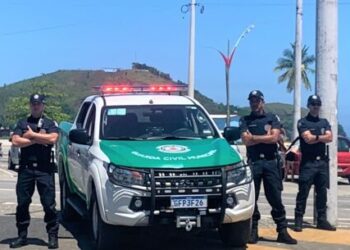 Força-tarefa da Prefeitura de Caraguatatuba garante ordem e segurança na Virada do Ano